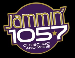 105.7 Jammin' Radio Station Logo