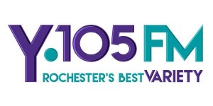 Y-105 FM Rochester Radio Station Logo